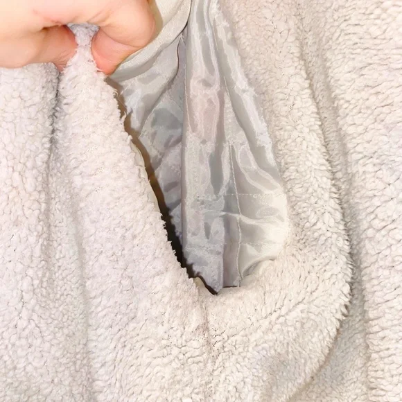 Boston Traders Shearling-lined Flannel Coat XXL Plus Fall Winter Cozy Warm Snow - Picture 3 of 16